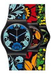 Часы наручные SWATCH SZS07 KALINKA - MALINKA