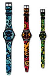 Часы наручные SWATCH SZS07 KALINKA - MALINKA